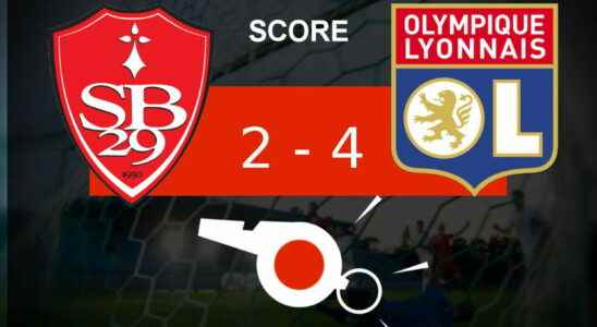 Brest Lyon a benchmark match for Olympique Lyonnais what