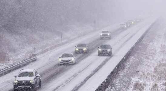Cold alert issued treacherous driving conditions