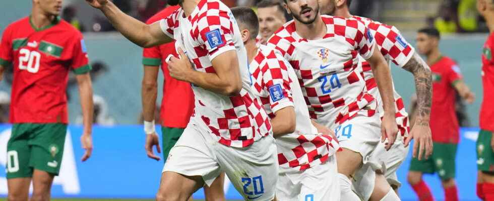 Croatia Morocco the Croats finish in 3rd place in