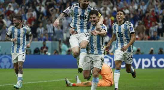 DIRECT Argentina Croatia Messis gang in the final follow