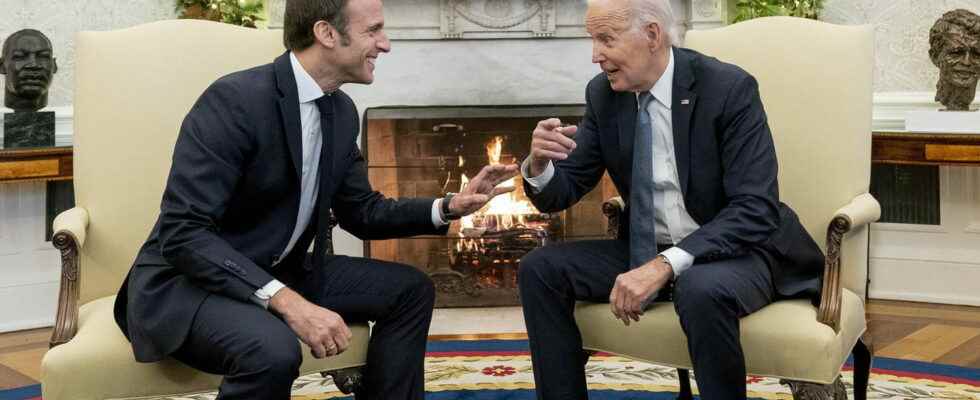 DIRECT Macron and Biden very accomplices the state visit live