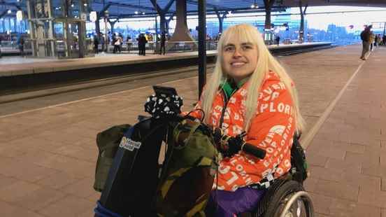 Despite illness and wheelchair trouble Kris continues backpacking I feel