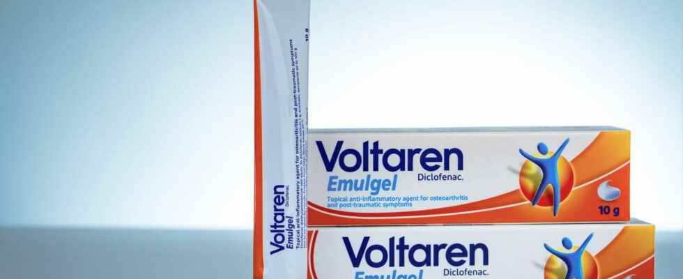 Diclofenac effects risks of the flagship molecule of Voltarene