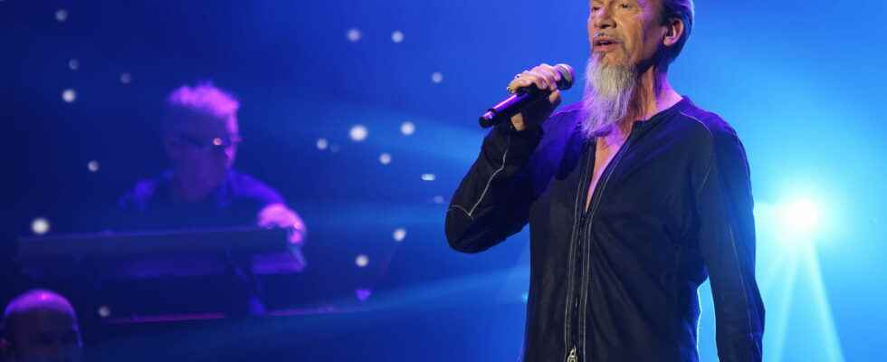 Florent Pagny sick after his cancer a return to concert