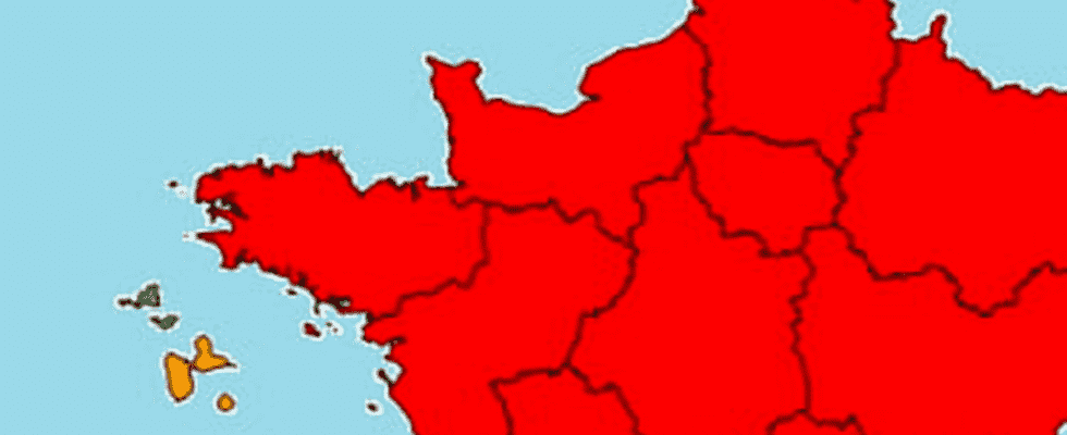 Flu map of the 2022 epidemic in France what to