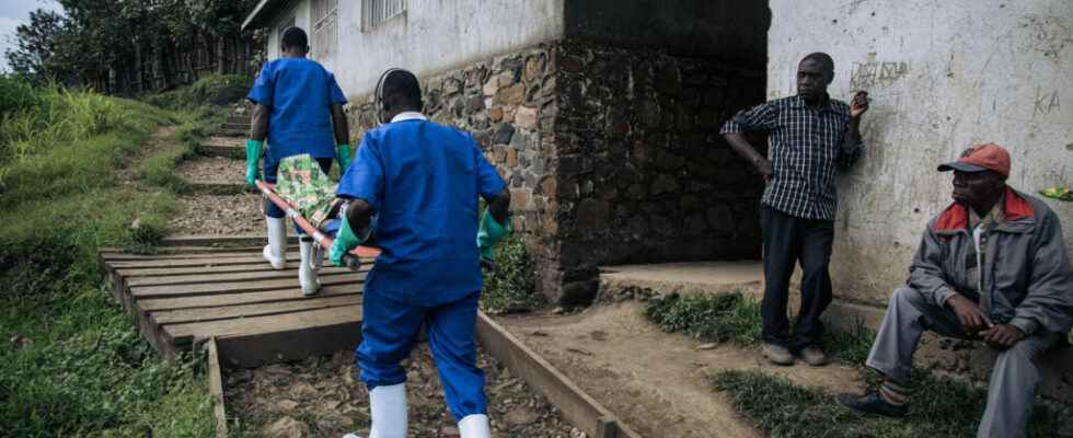 In eastern DRC a cholera epidemic is raging