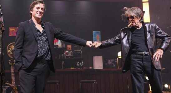 Jacques Dutronc interrupts the tour with his son Thomas and