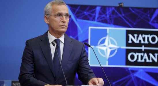 Jens Stoltenberg secretary general of a NATO returned from the