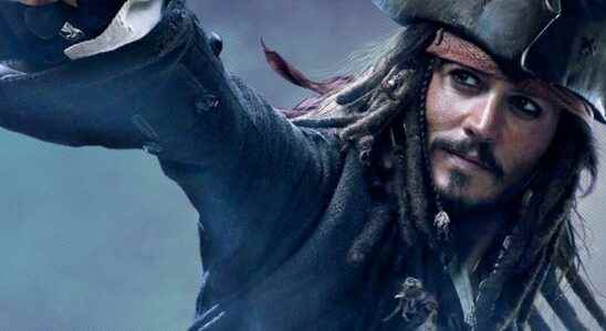 Johnny Depp plays Jack Sparrow again from Pirates of the