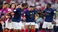 Kylian Mbappe shared a tender moment with a teammate and