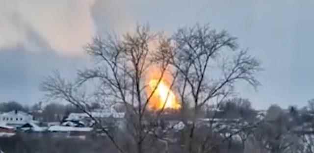 Last minute An explosion occurred in the Russia Ukraine natural gas