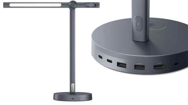 Lenovo introduces an advanced multipurpose desk lamp