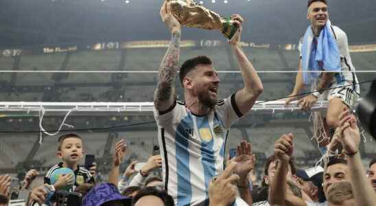 Lionel Messi finally crowned Awards and face to face with