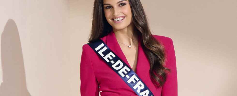 Miss Ile de France 2022 Adele Bonnamour in the footsteps of Diane