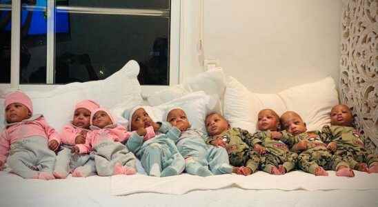 Moroccan born nonuplets return to Mali this week