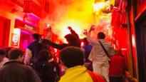 Moroccans spoil Spains day of celebration Spanish fans dismayed by