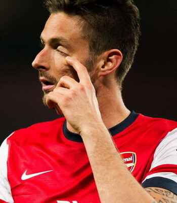 Olivier Giroud can thank his ophthalmologist