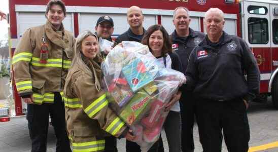 Point Edward firefighter toy drive delivers holiday joy