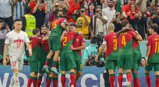 Portugal Switzerland a Portuguese festival for a quarter final the