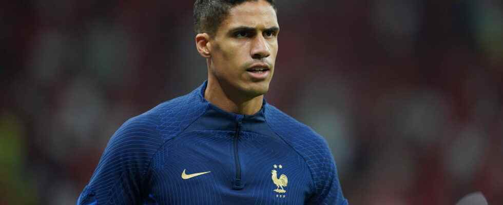 Raphael Varane hit by the cold snap and package for