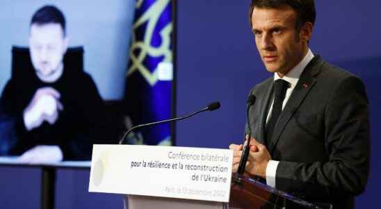 Reconstruction of Ukraine Macron mobilizes French companies and after