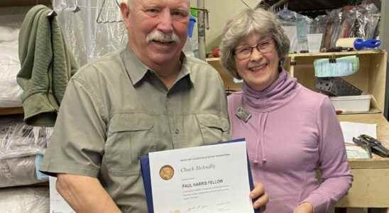 Rotary Club of Norfolk Sunrise honors Peerless Cleaners