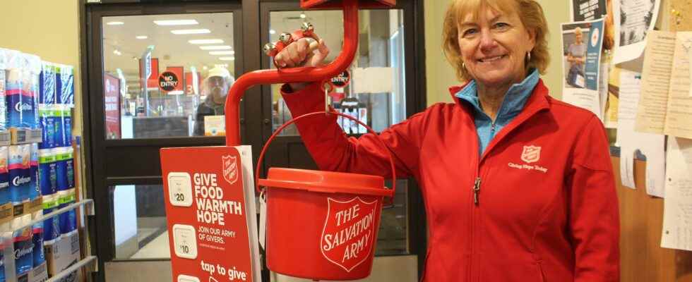 Salvation Army kettle campaign aims to raise 160000 in Sarnia