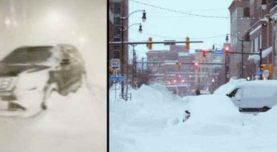 The bomb cyclone in the USA continues Buffalo is described