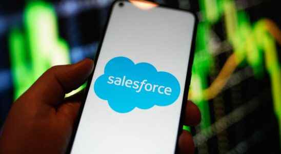 The company to follow Salesforce a software at the heart