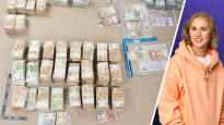 The police found EUR 15 million in cash one of