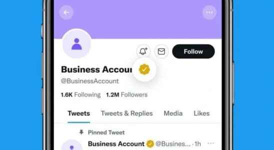 Twitters Gesture to Businesses Gold Checkmark Coming