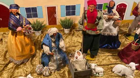 Via this nativity scene route through Baarn you will encounter