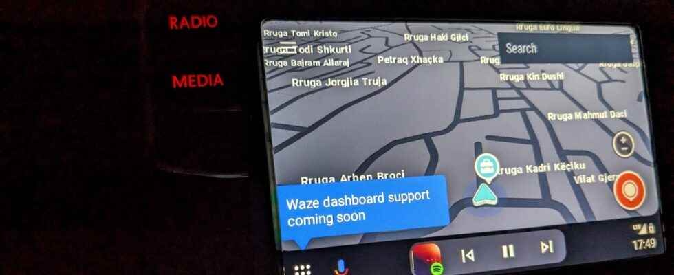 Waze will present one of the newest features of Android