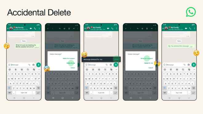 WhatsApp launches useful delete messages feature