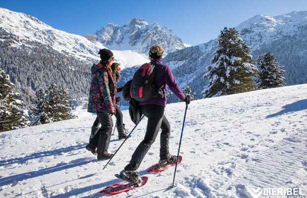 Where to go in the snow without skiing Meribel in