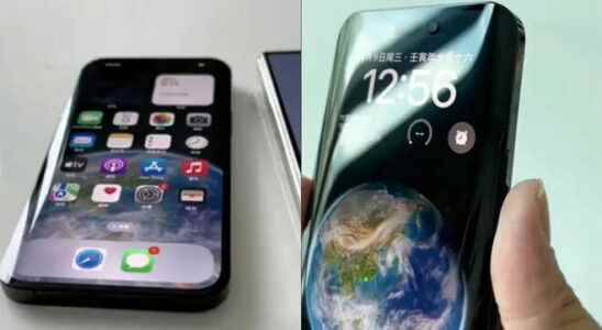 iPhone with foldable post curved screen is produced