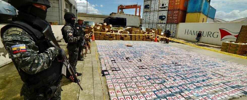 record cocaine seizures for a country that has become a