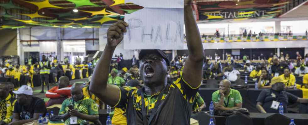 tense atmosphere for the first day of the ANC Congress