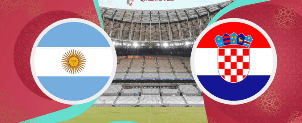 the Argentina Croatia semi final live