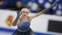 15 year old Janna Jyrkinen sensationally eighth in the short program of