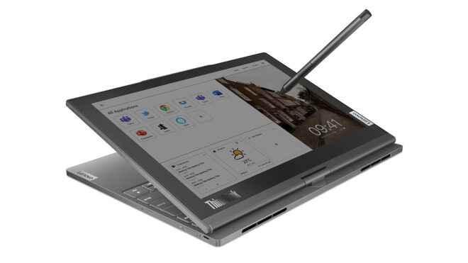 1673059231 314 Lenovo ThinkBook Plus Twist combines e Ink with OLED