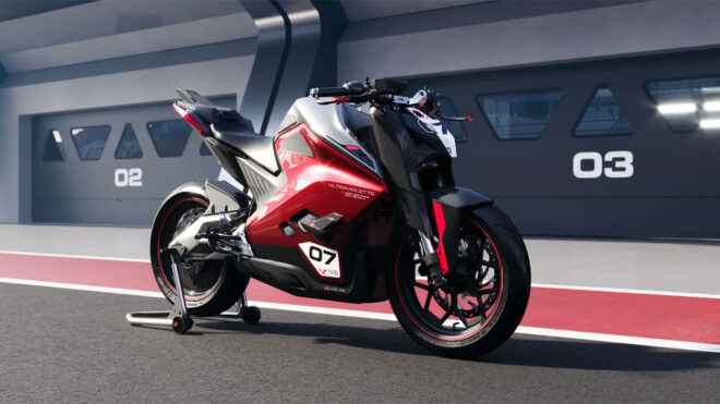 Electric motorcycle F99