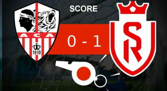 AC Ajaccio Reims 18th day a match to forget