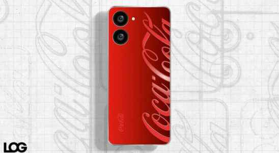 An Android phone model signed by Coca Cola may be on