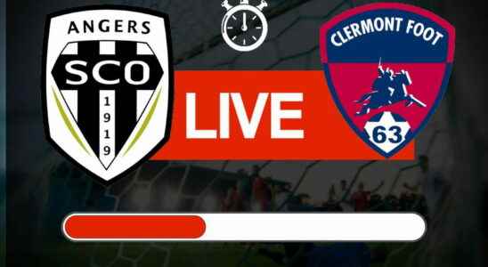 Angers Clermont follow the match of the 19th day