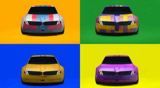 BMW i Vision Dee becomes the most colorful concept car