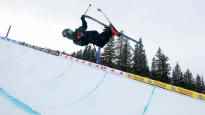 Cool performance Freeski skier Jon Sallinen managed to score the