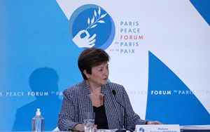 Davos Georgieva IMF slowing global growth and three challenges