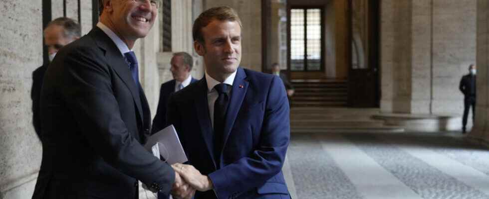 Emmanuel Macron visits the Netherlands to talk about industry