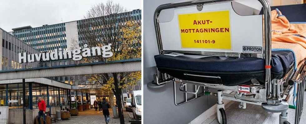 Five out of six emergency hospitals in Stockholm are on